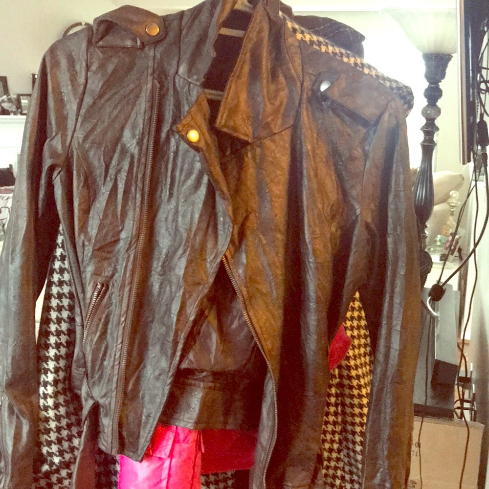 Forever 21 "pleather" jacket